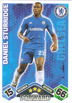 Daniel Sturridge Chelsea 2009/10 Topps Match Attax #125